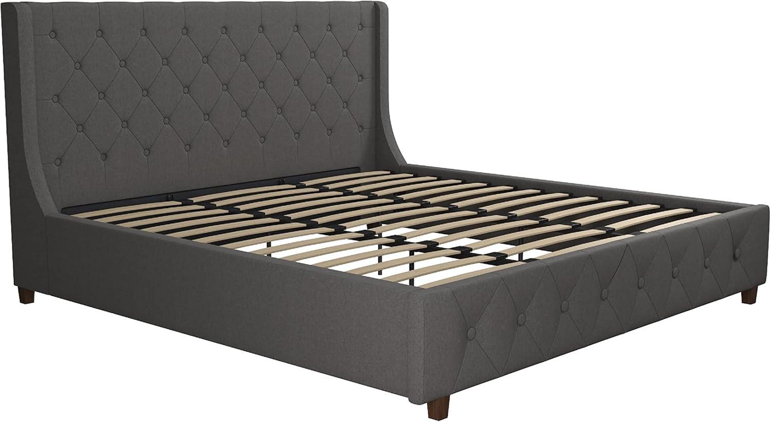 Mercer Tufted Upholstered Platform Bed