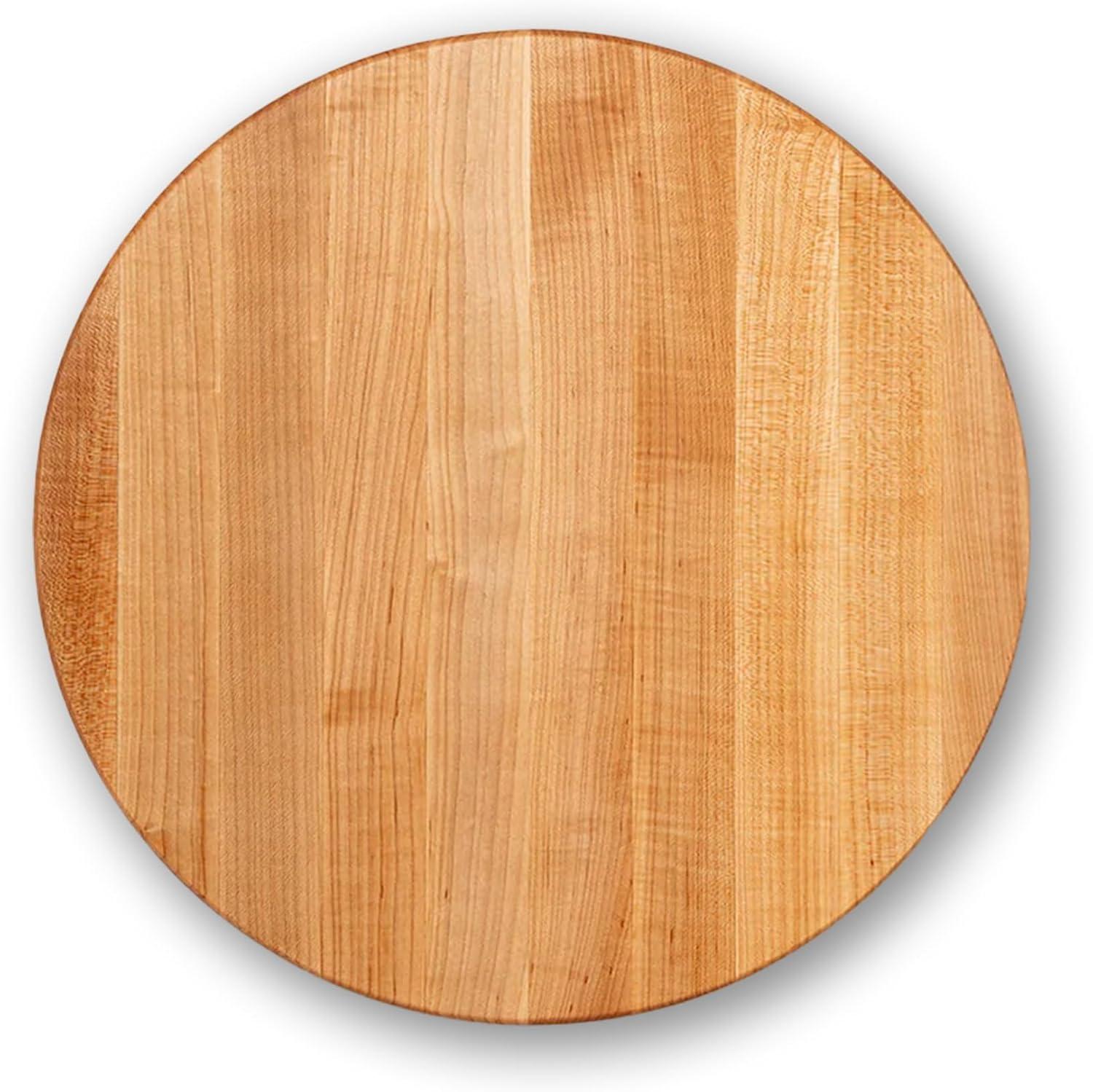 John Boos John Boos 18" Round Cutting Board, 1.5" Edge Grain