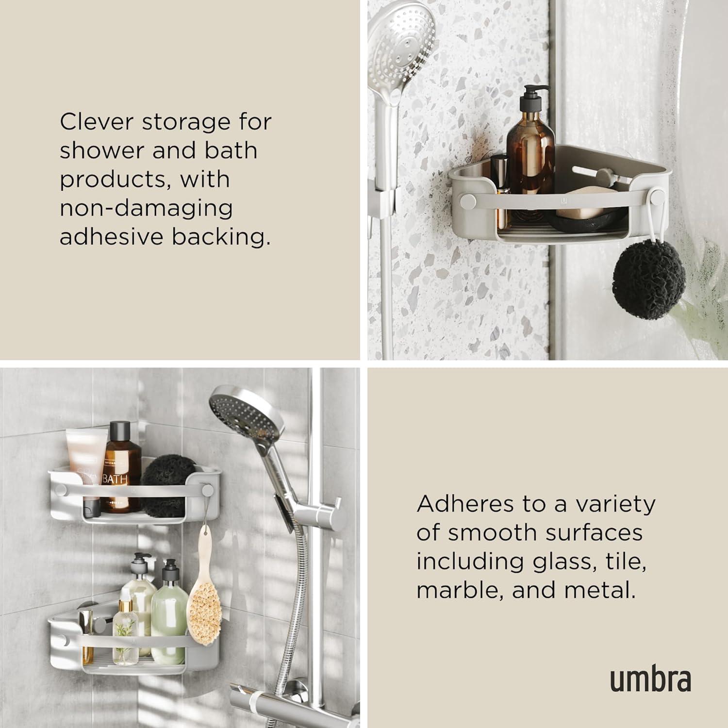 Umbra Flex Adhesive Adhesive Shower Basket