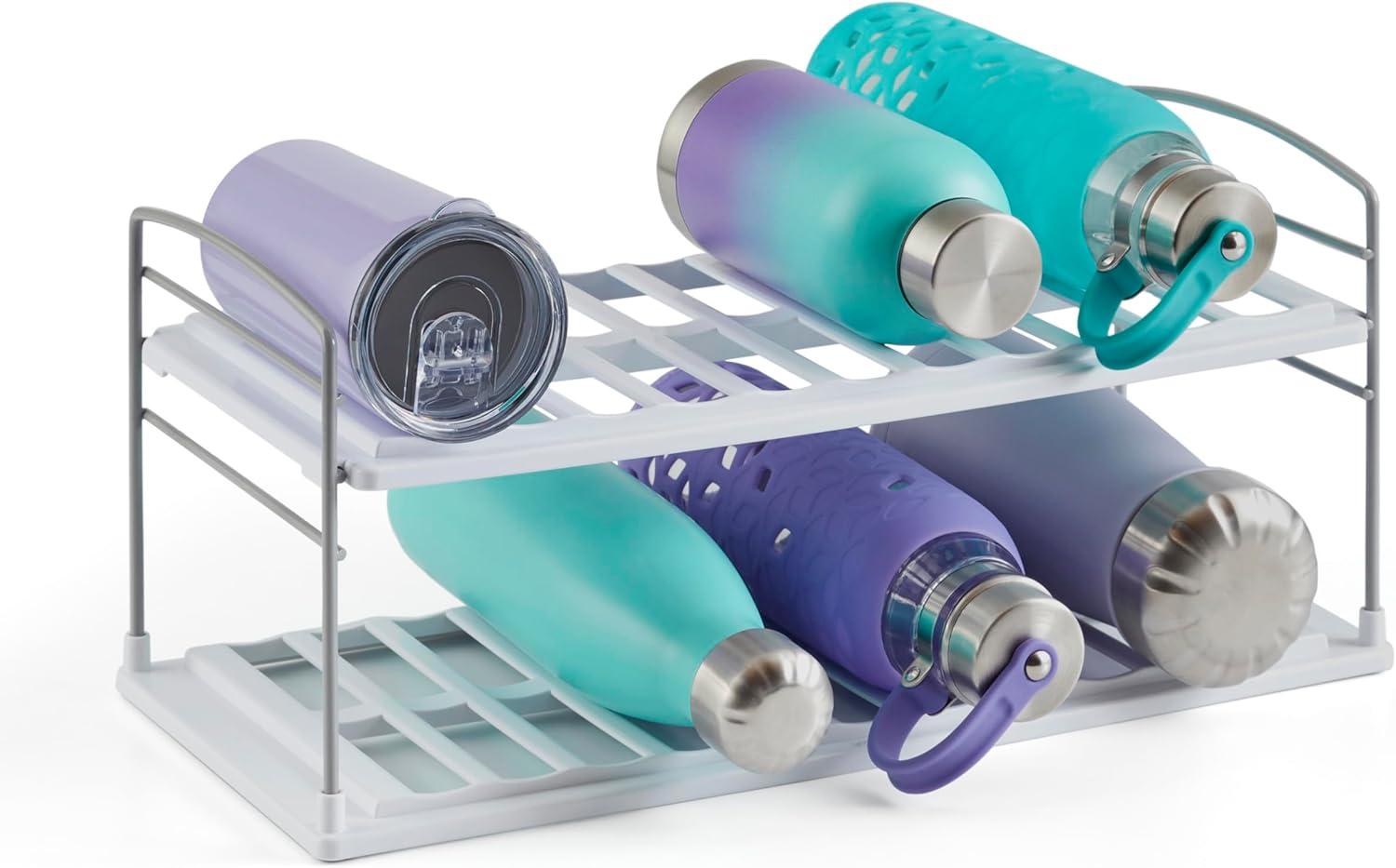 YouCopia® YouCopia UpSpace Water Bottle and Travel Mug Organizer, 2-Shelf
