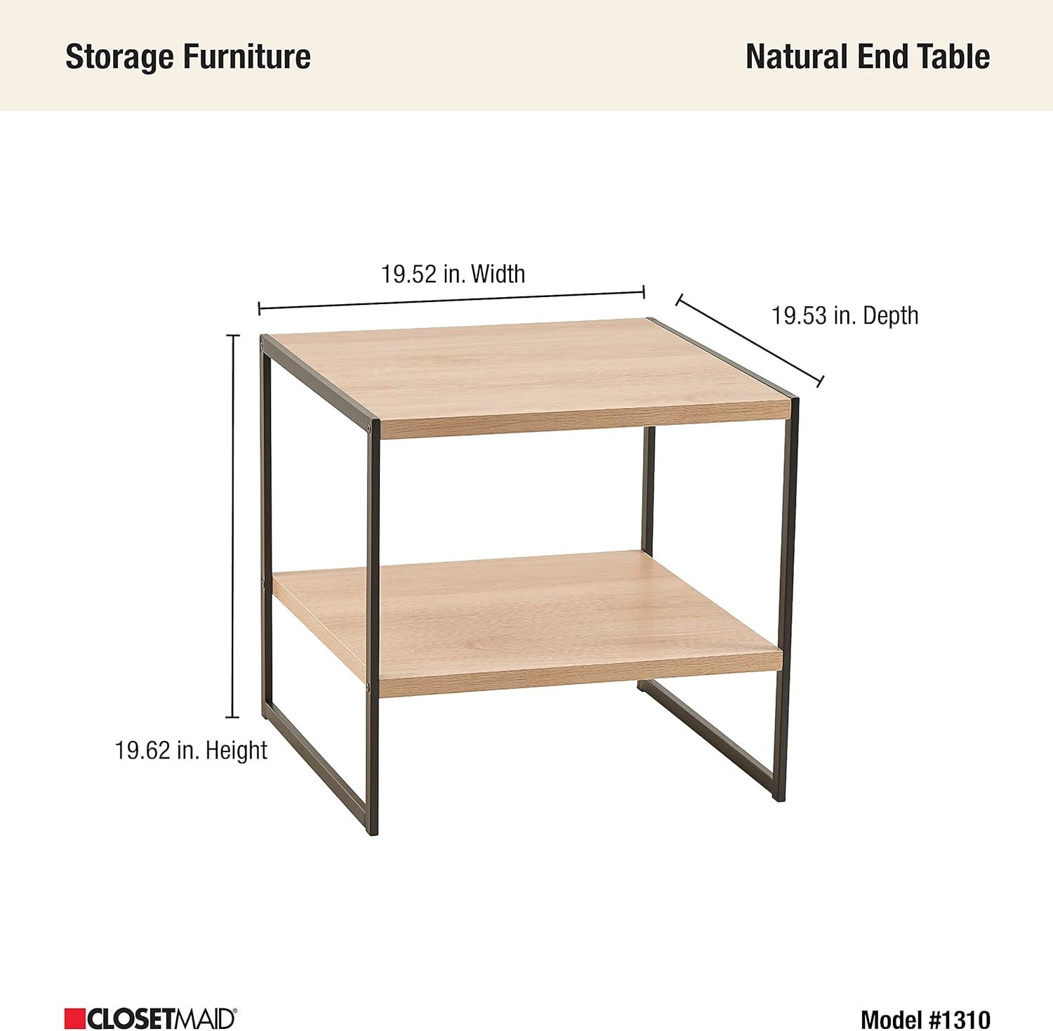 ClosetMaid Industrial End Table