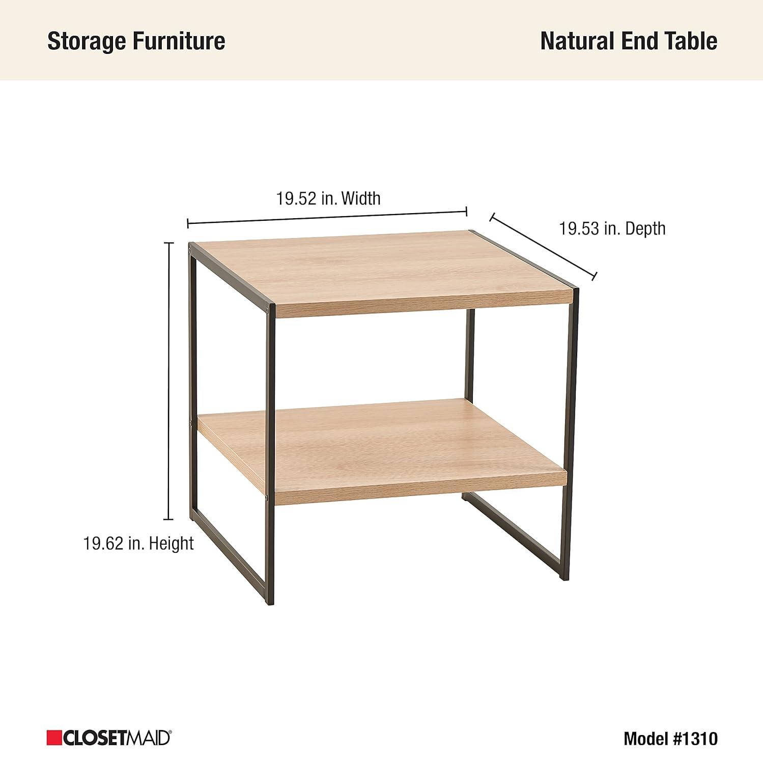 ClosetMaid Industrial End Table