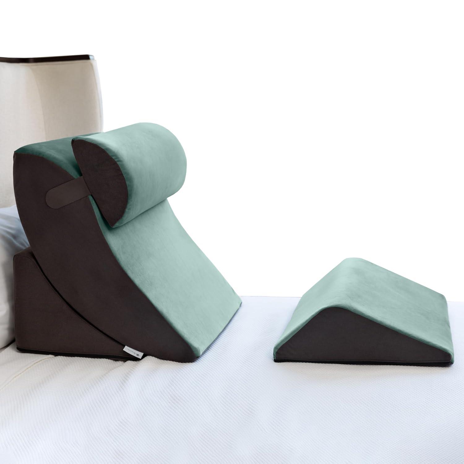 Avana Kind Bed 4-Piece Orthopedic Support Wedge Pillow Comfort System