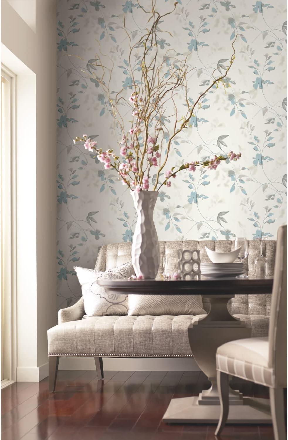 Linden Flower Premium Peel + Stick Wallpaper - Natural
