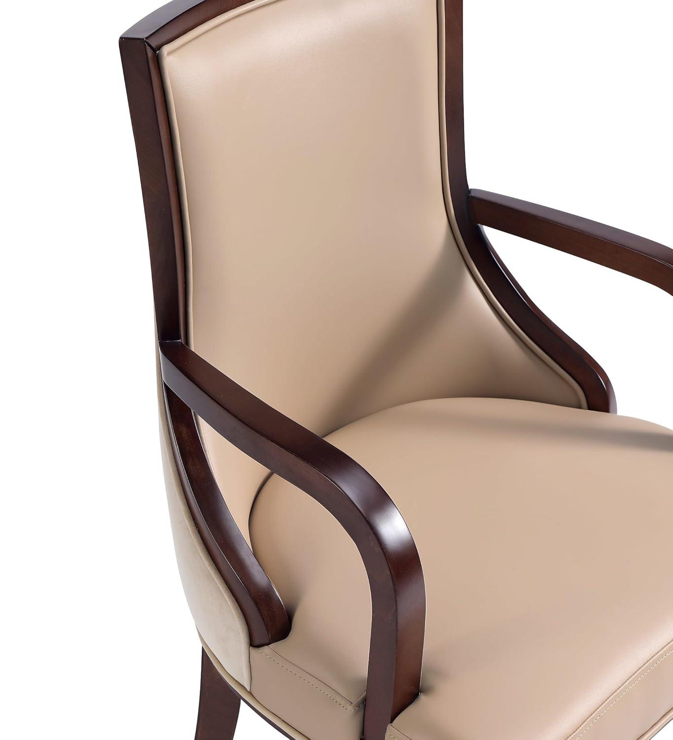 Elianys 18.5'' H Upholstered Beech Armchair