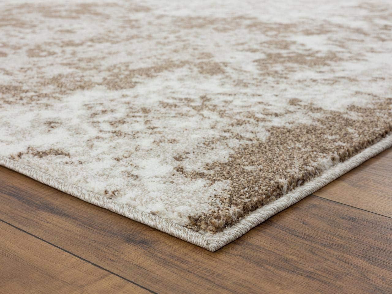 Luxe Weavers Beverly Collection Blue 8x10 Modern Abstract Area Rug