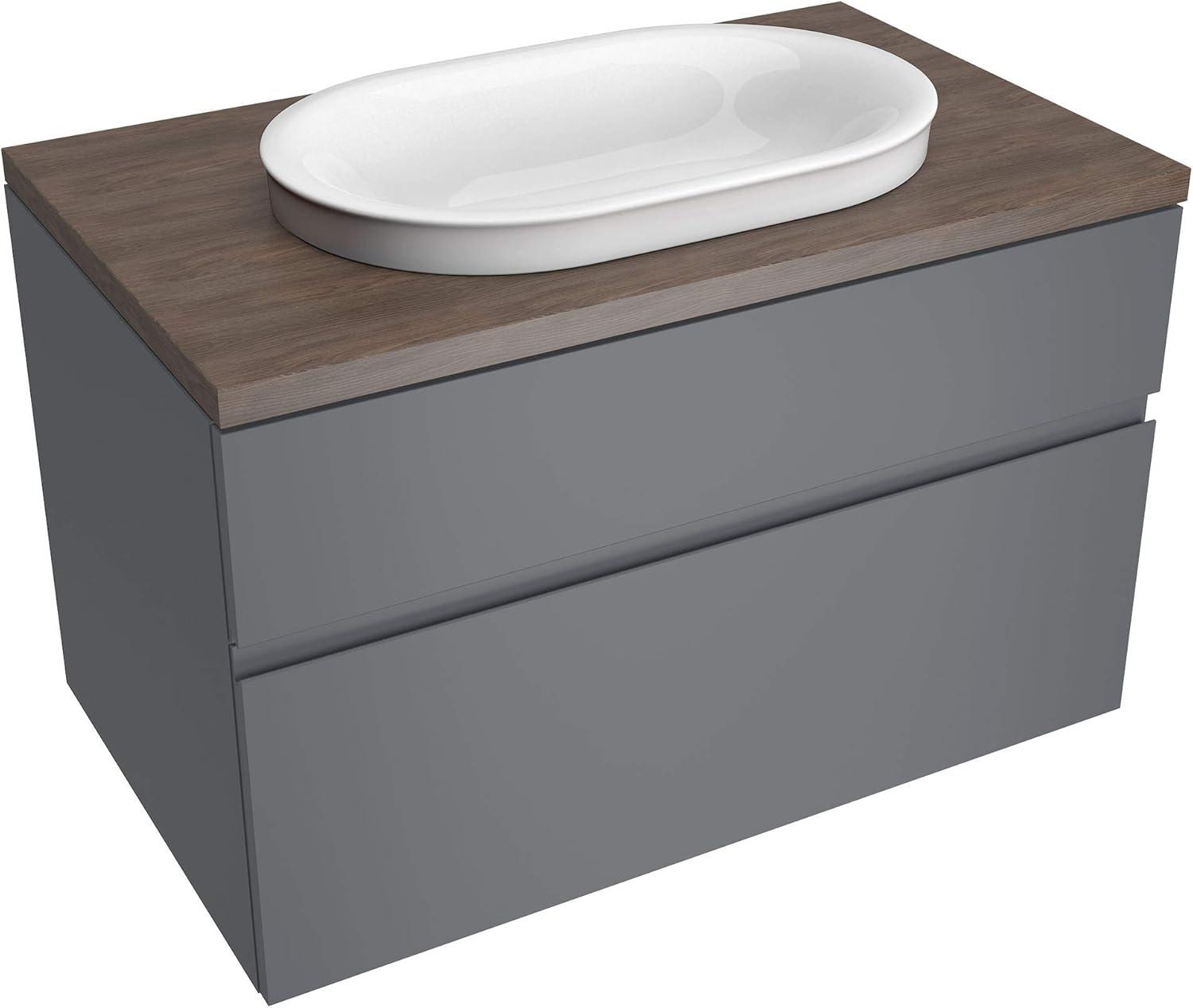 American Standard Studio S 14'' White Vitreous China Oval Bathroom Sink with Overflow