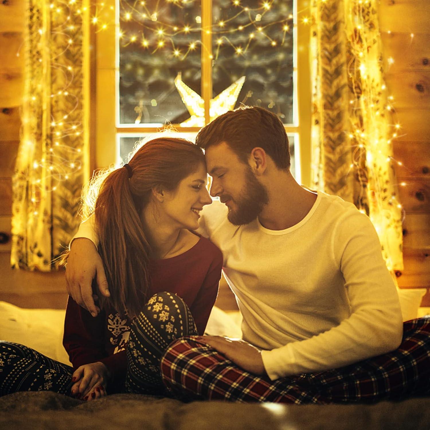 Solar Powered String Light, Amir 100 LEDs Starry String Lights, Copper Wire Lights Ambiance Lighting for Outdoor, Gardens, Homes