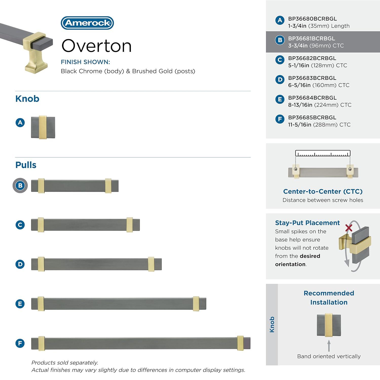 Amerock Overton Bar Pull