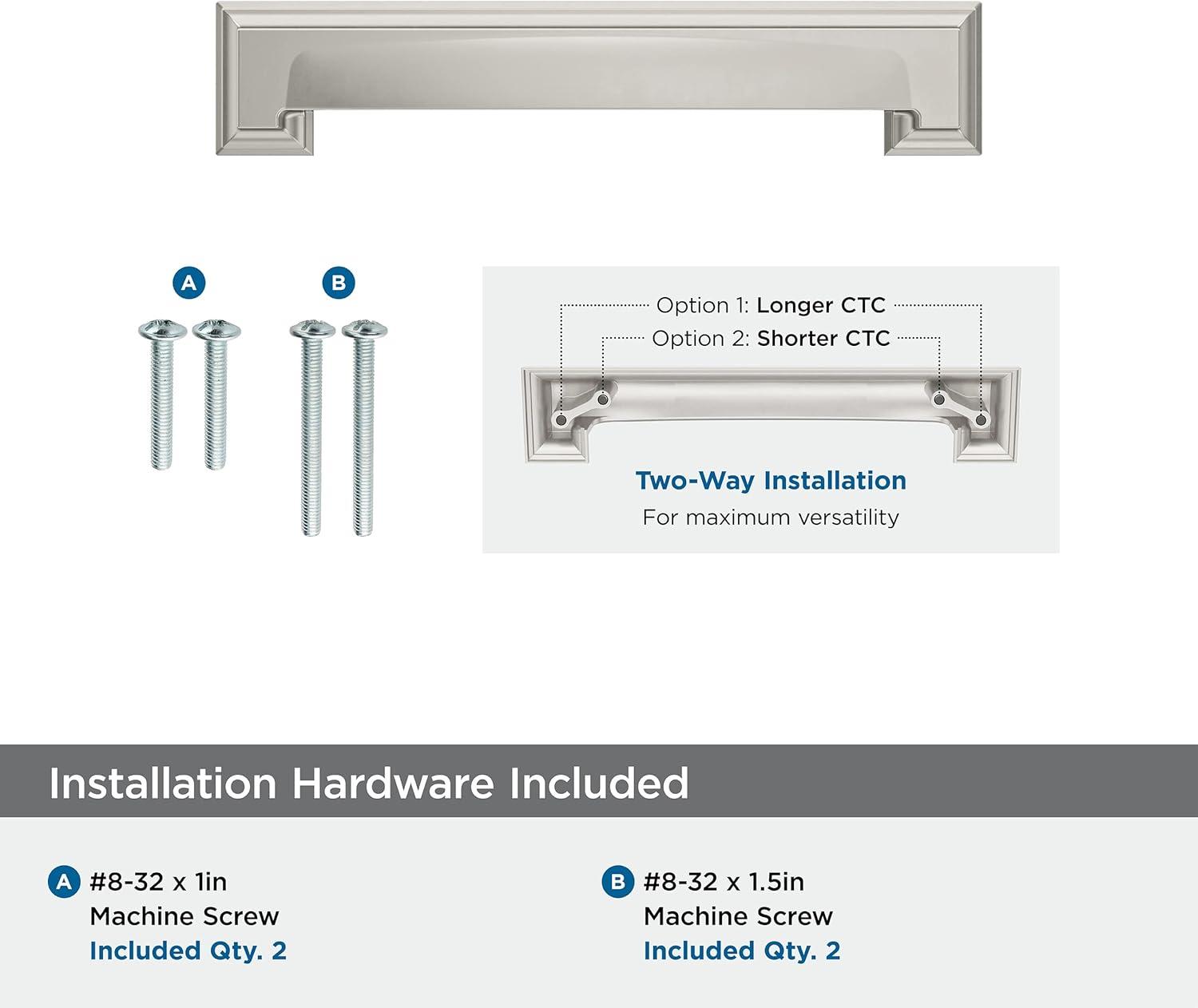 Amerock Appoint Cabinet or Furniture Cup Pull