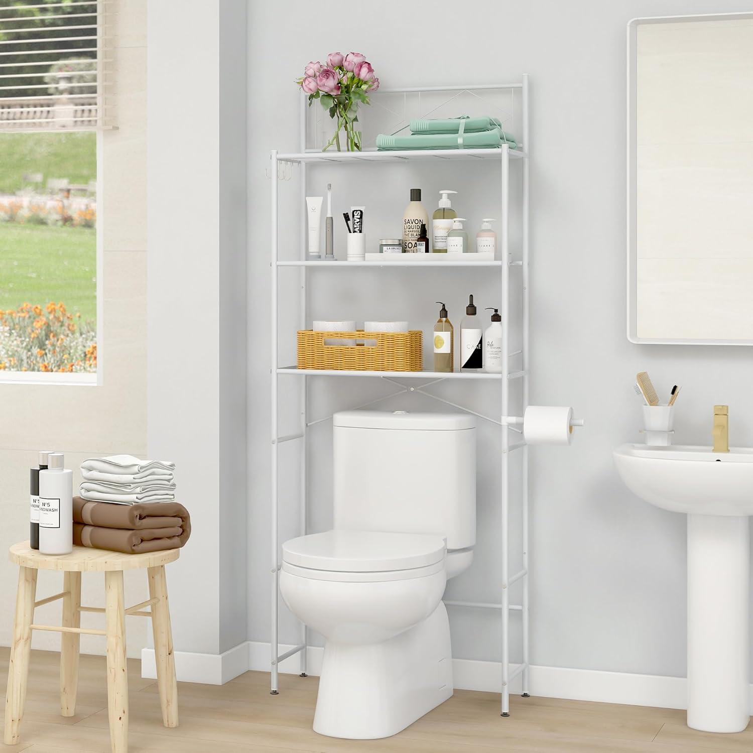 Porcia Metal Freestanding Over The Toilet Storage