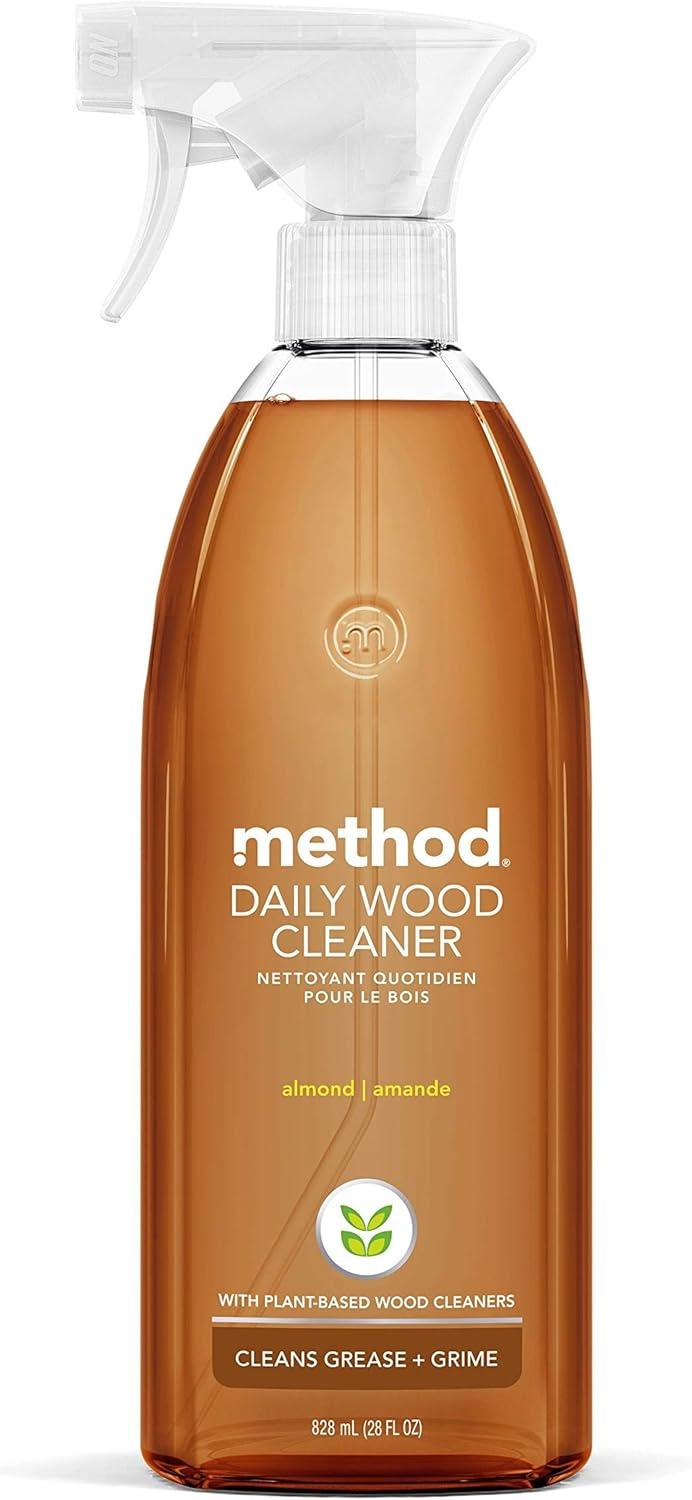 Method Almond Daily Wood Cleaner Spray Bottle - 28 fl oz