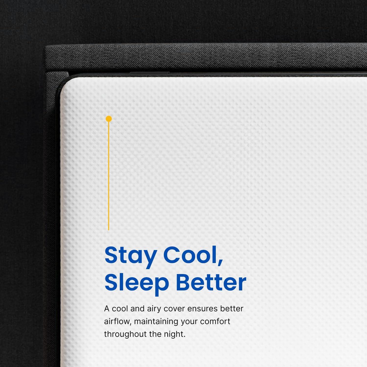 Dynasty Mattress 14.5'' Medium Gel Memory Foam Mattress