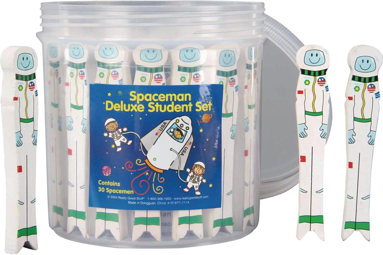 Really Good Stuff Spaceman Deluxe Student - Set of 30 in Container