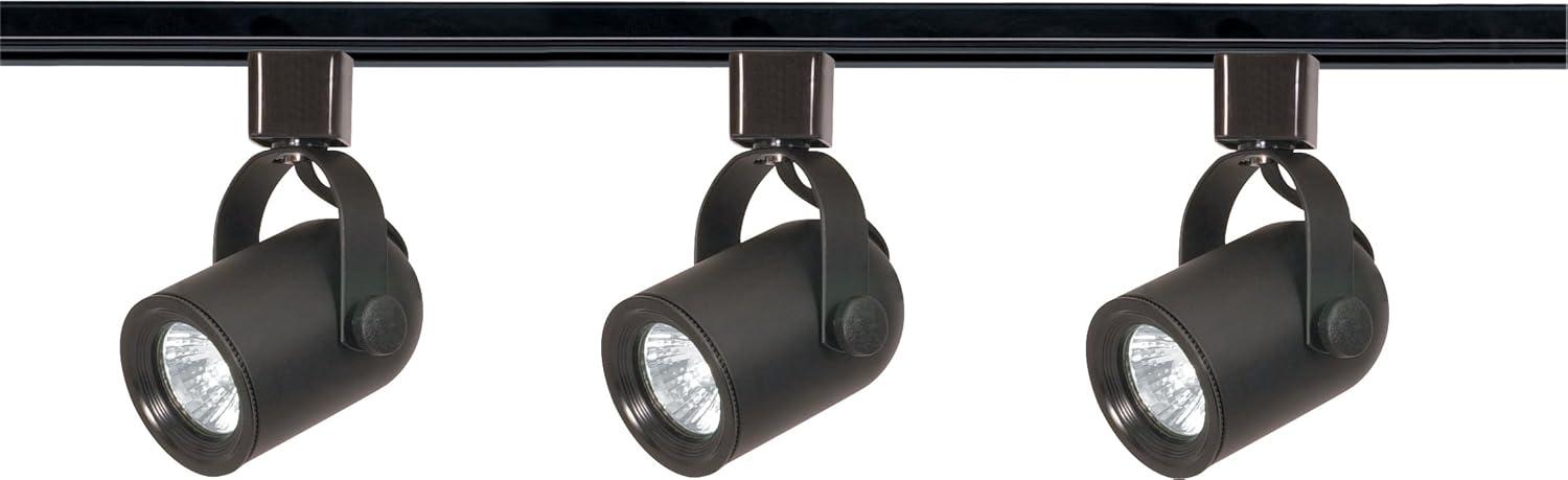 Nuvo Black 3-Light MR16 Track Lighting Kit