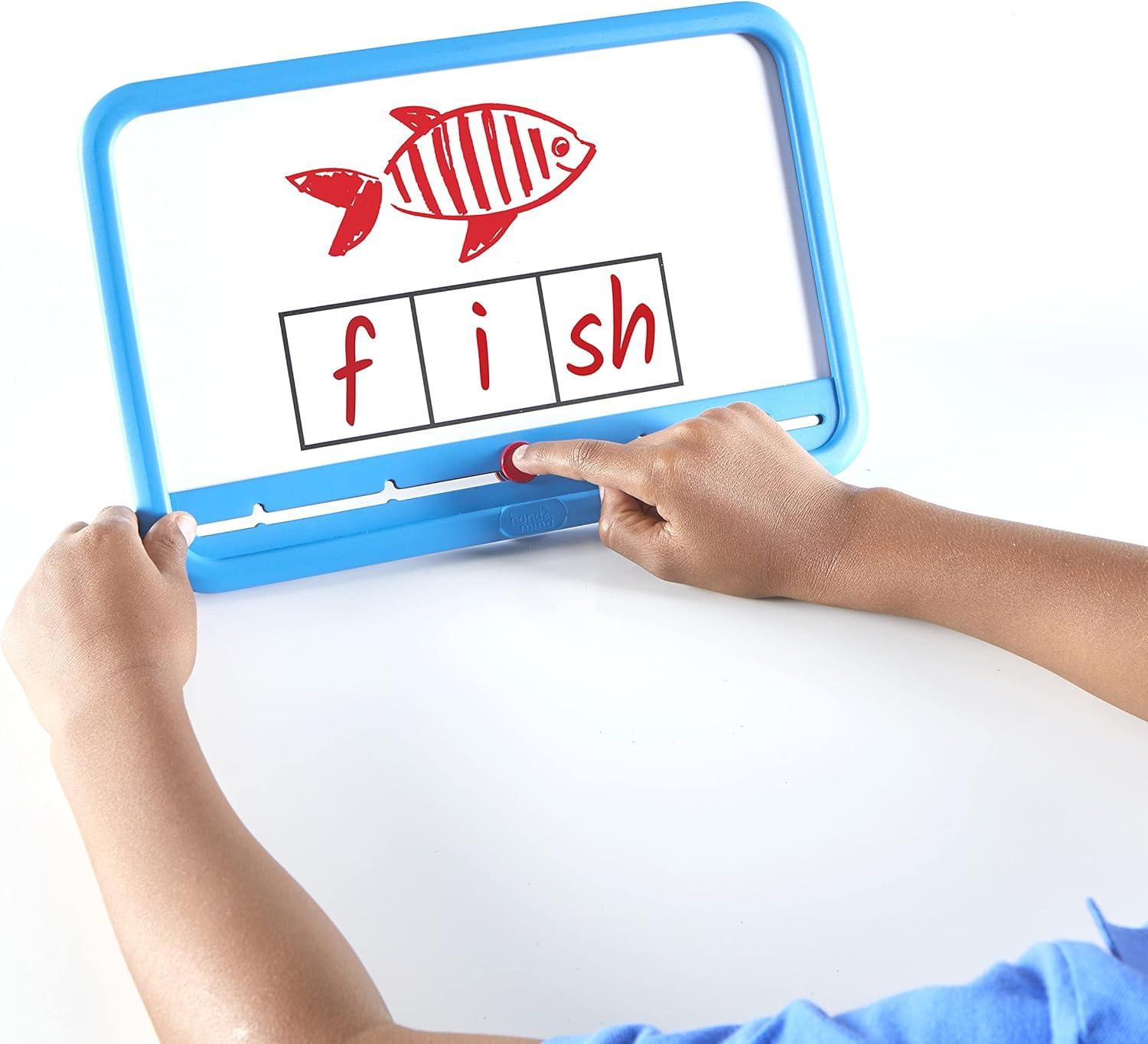 Hand2Mind Elkonin Box Magnetic Dry Erase Board Set