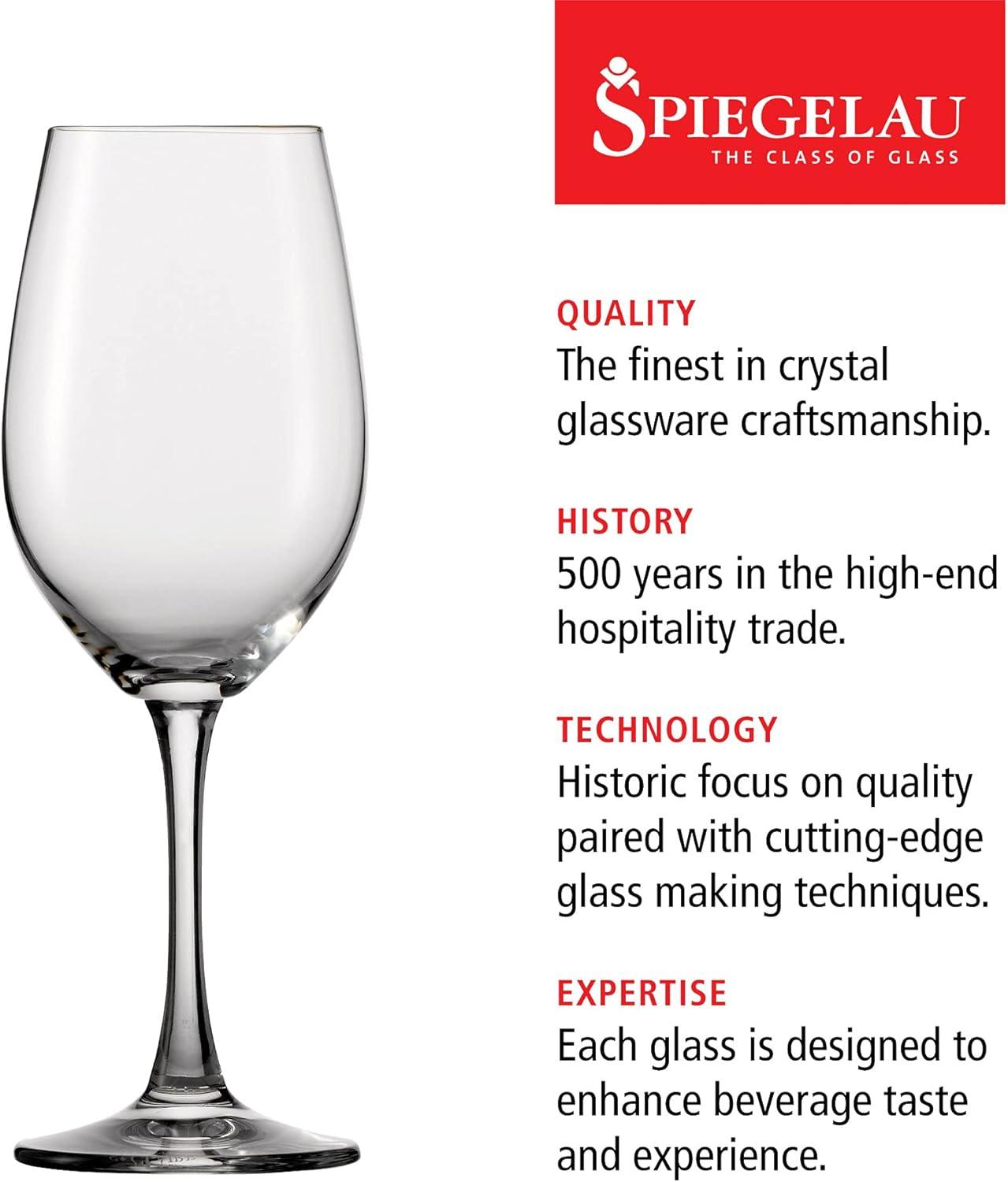 Spiegelau Wine Lovers Wine Glasses Set of 4