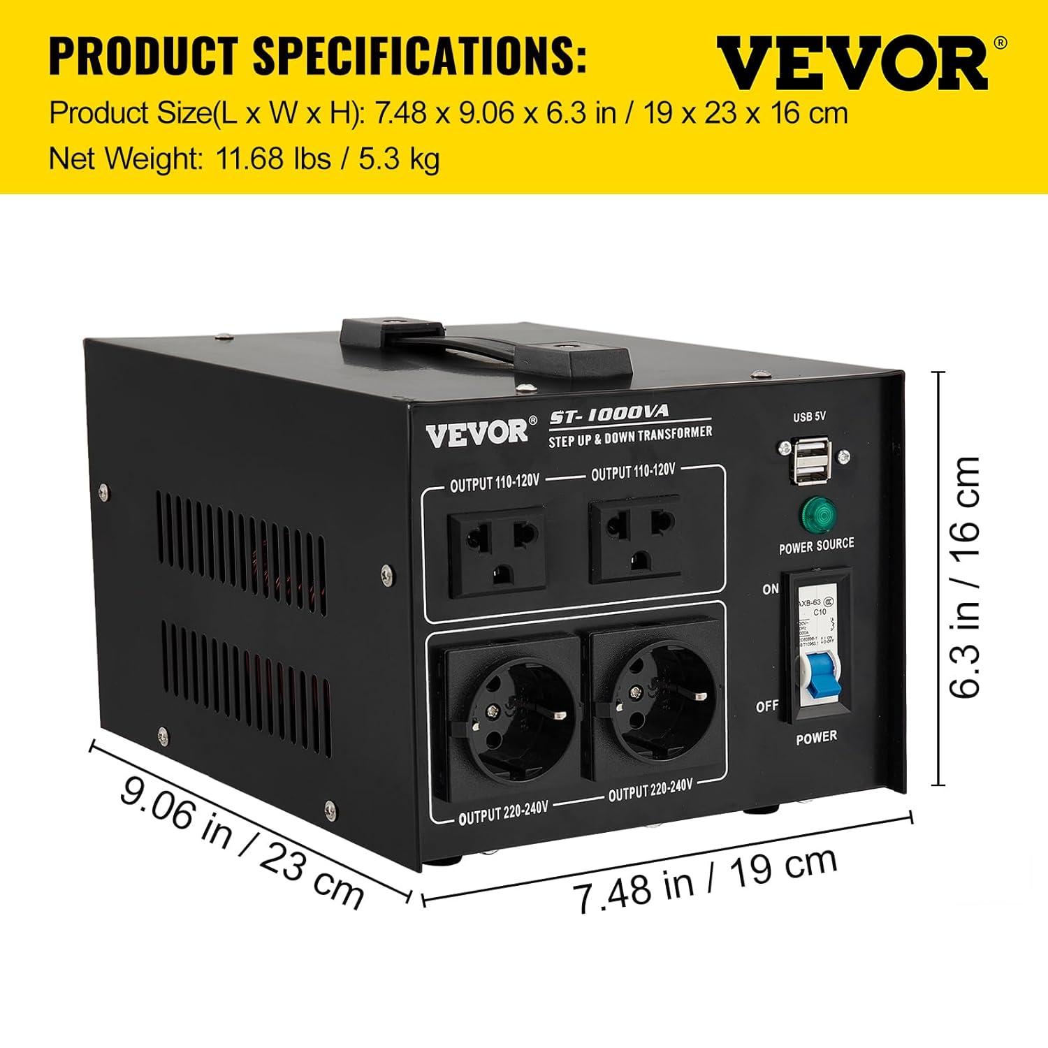 Voltage Converter Transformer, Heavy Duty Step Up/Down Transformer