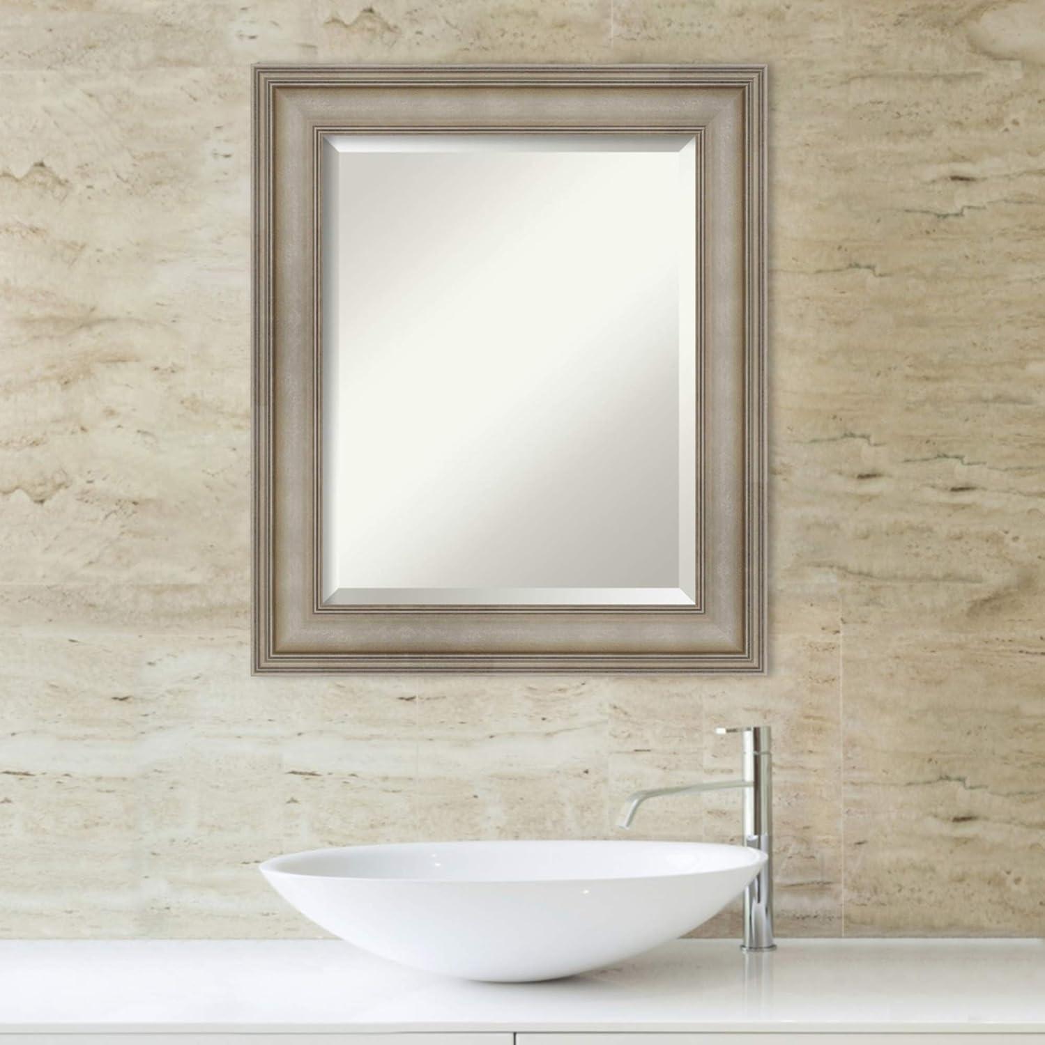 Amanti Art Flat Wall Mirror