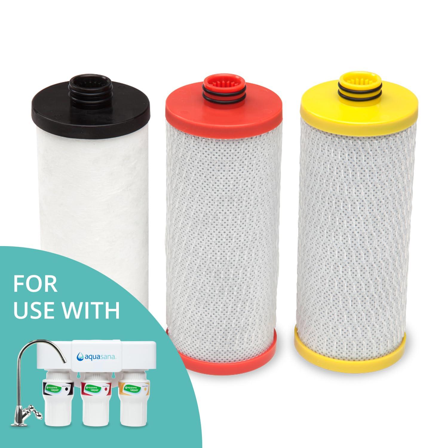 DILAND ZB-D00269 Water Filter For Aq-5300R 3-Stage Under Counter Replacement Filter Cartridges