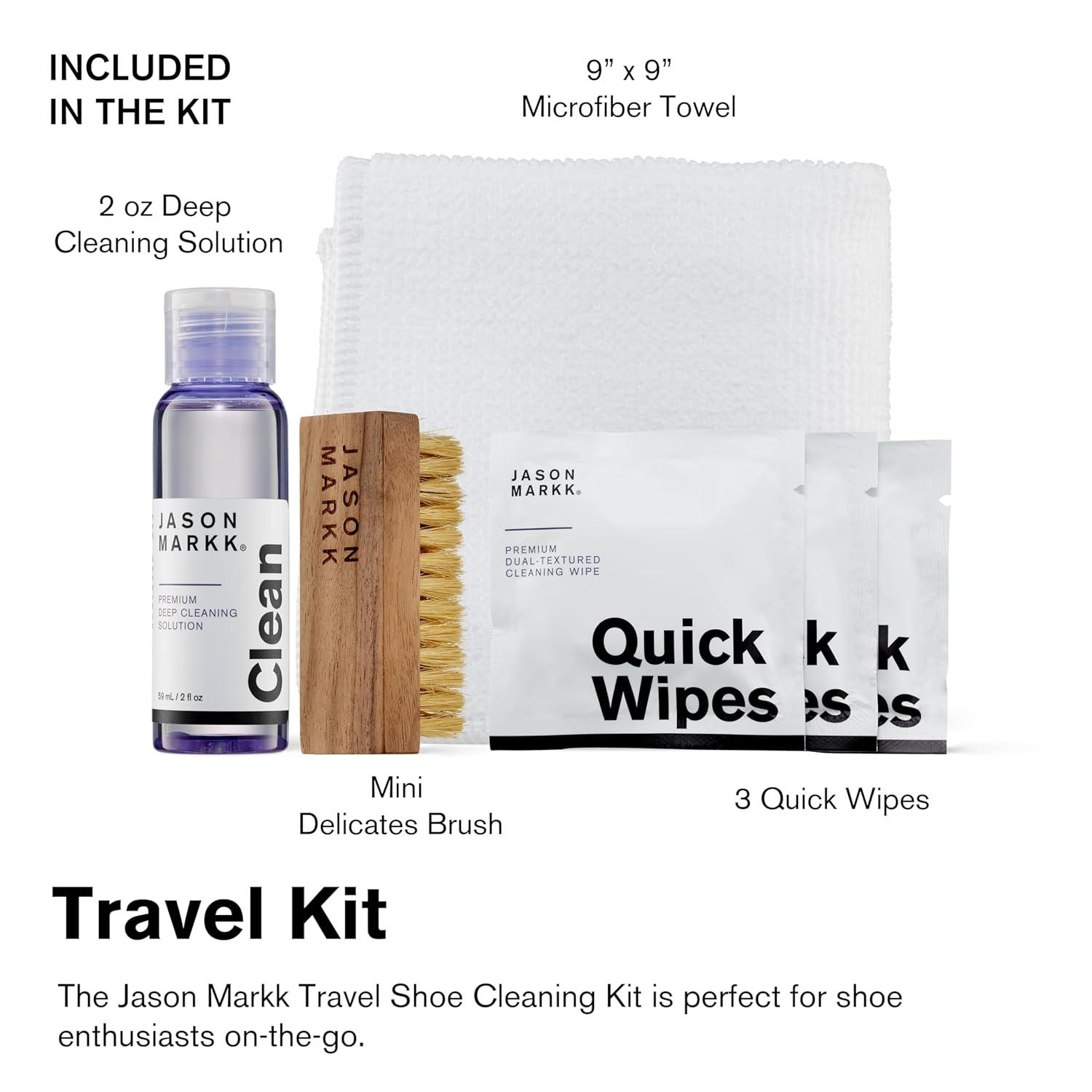 Jason Markk Womens 4PC Travel Shoe Cleaner