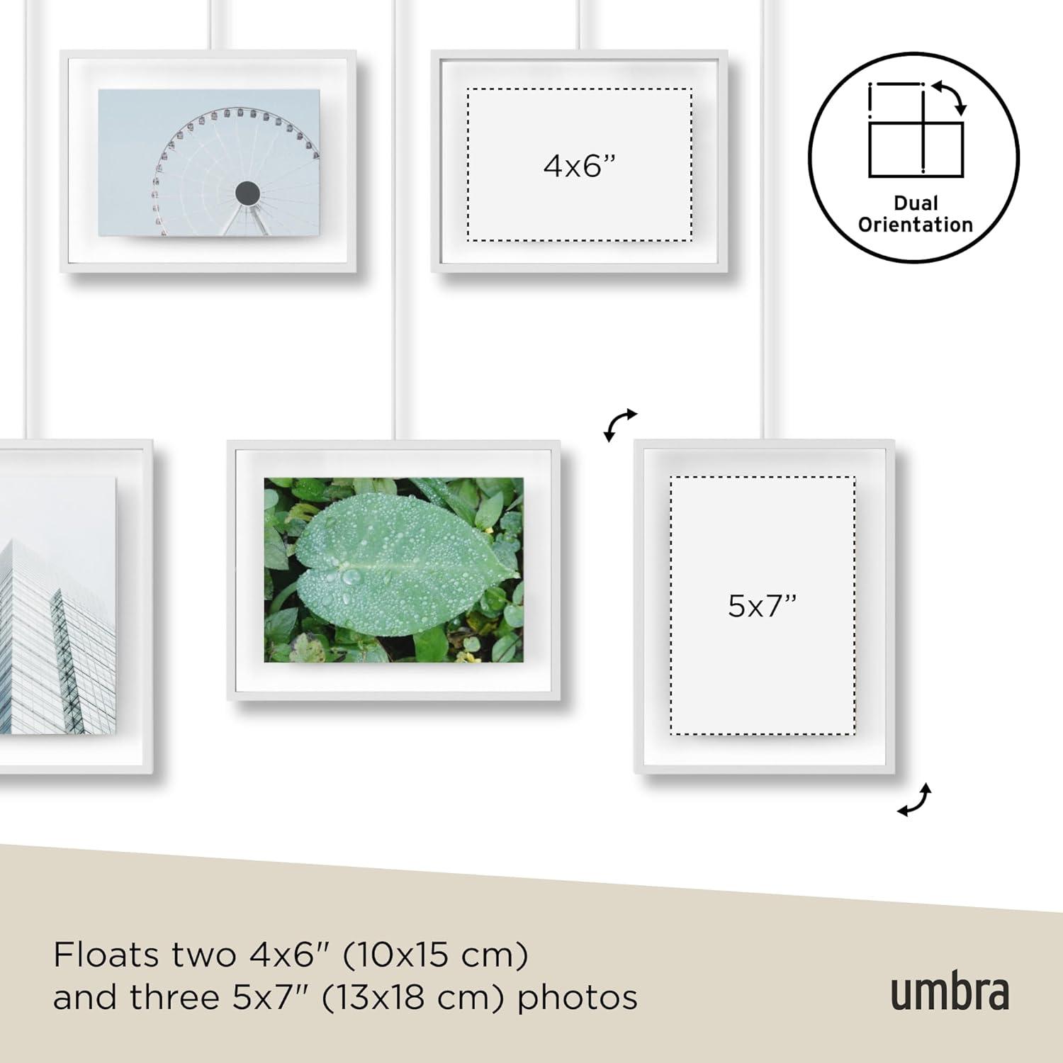 Set of 5 Exhibit Gallery Picture Frames - Umbra