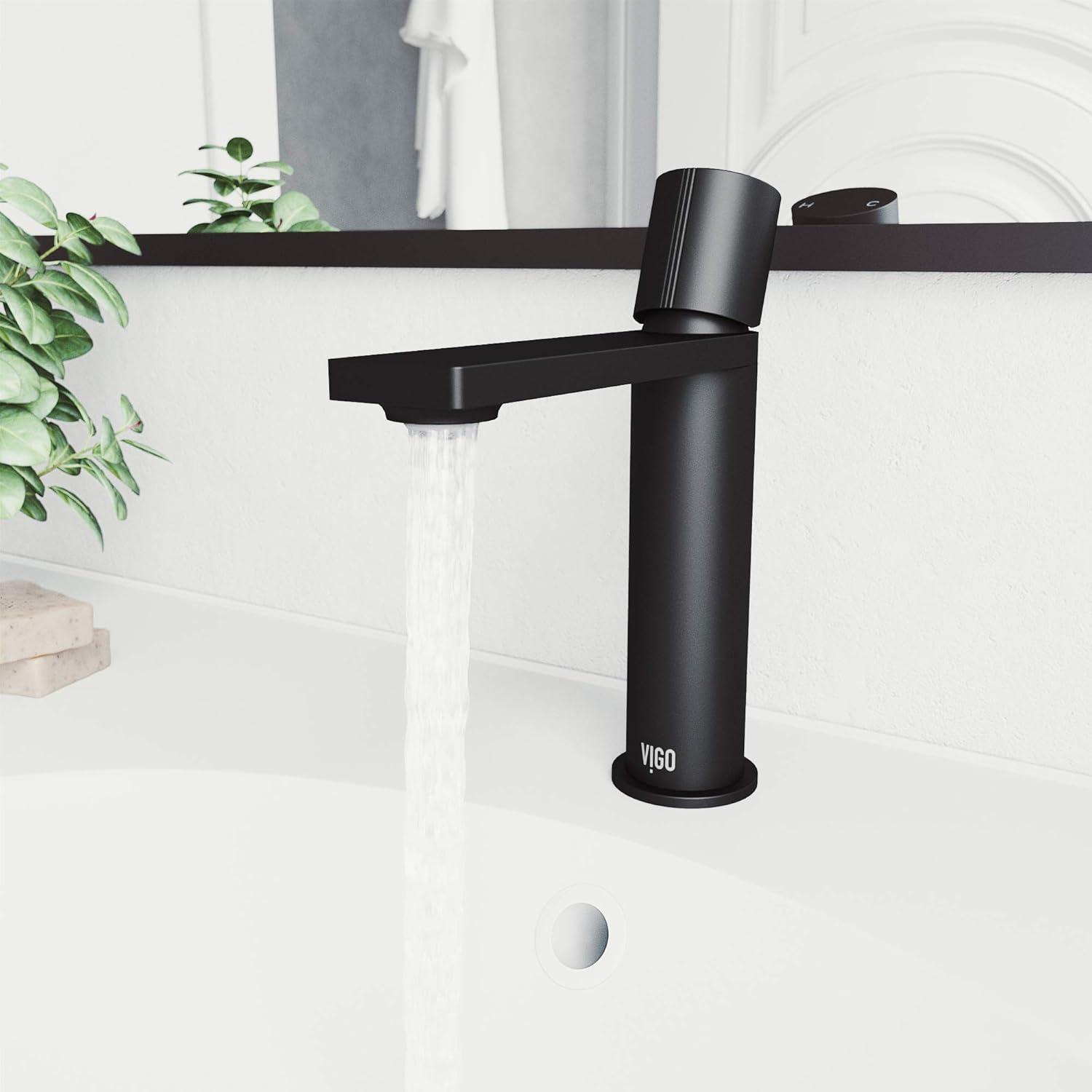 Halsey 7" H Single Handle Single Hole Bathroom Faucet