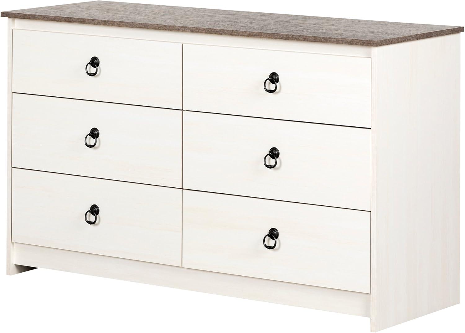 South Shore Plenny 6-Drawer Dresser Storage Unit