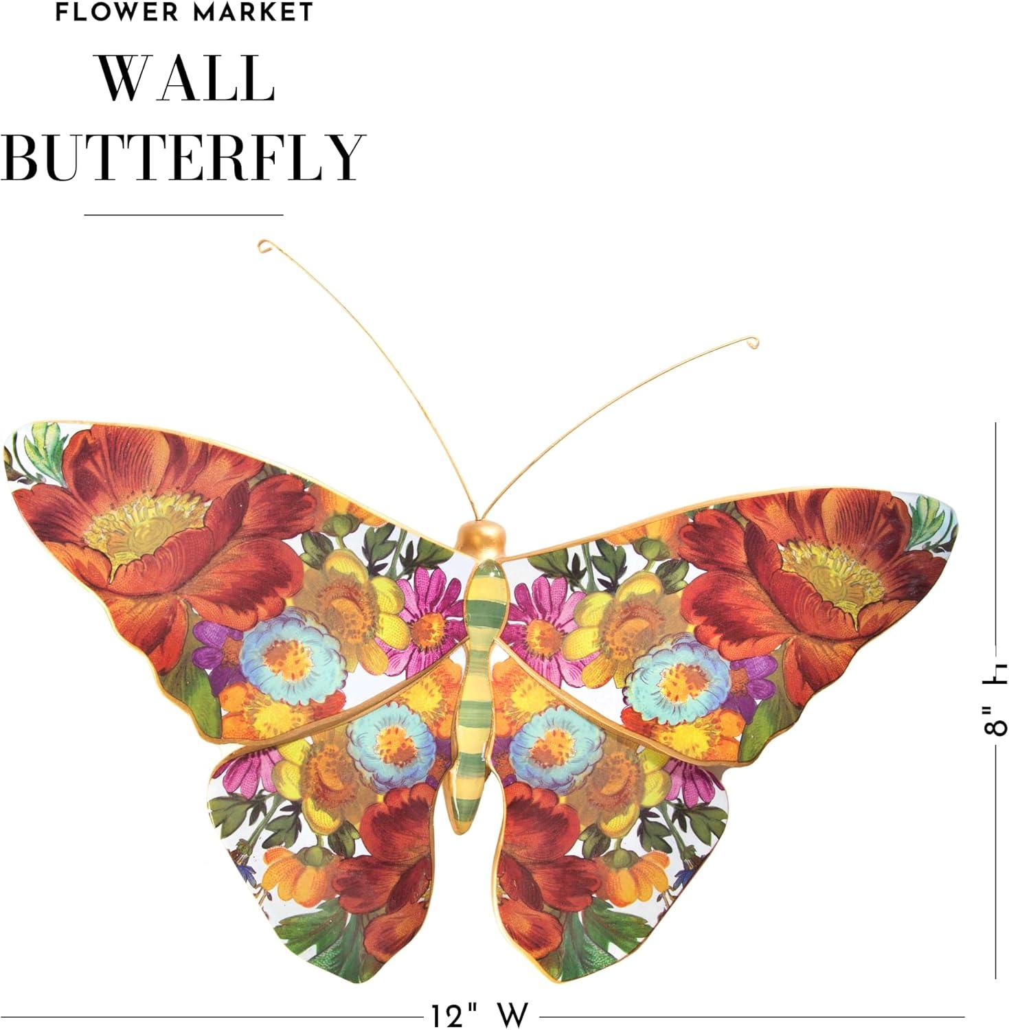 Flower Market Butterfly Wall Decor