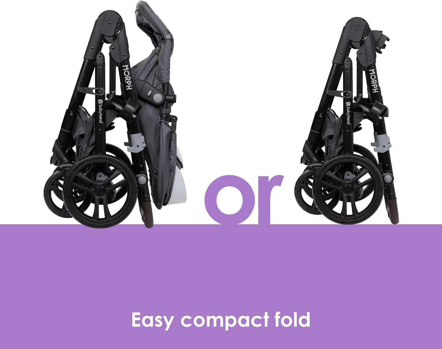 Baby Trend Morph Single to Double Modular Stroller - Dash Gray