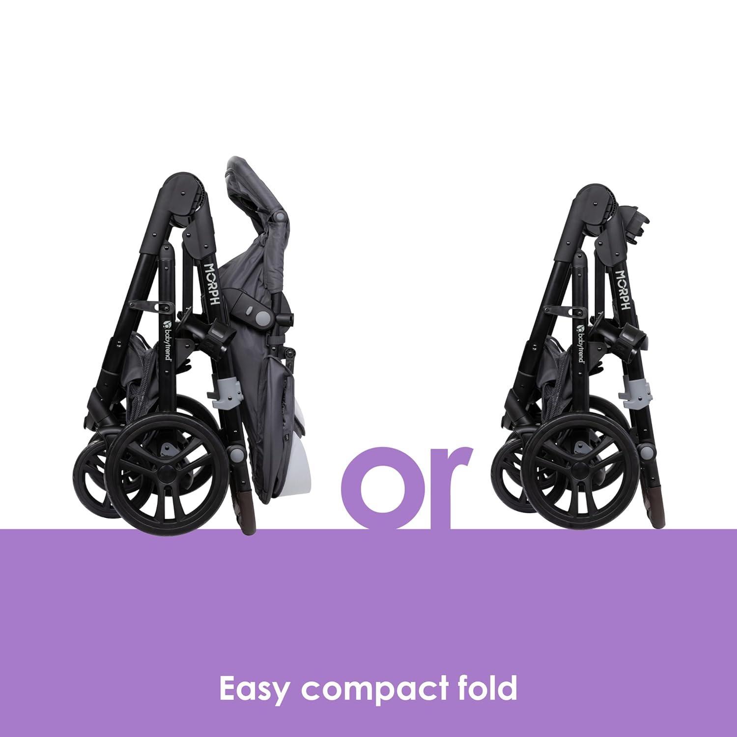 Baby Trend Morph Single to Double Modular Stroller - Dash Gray
