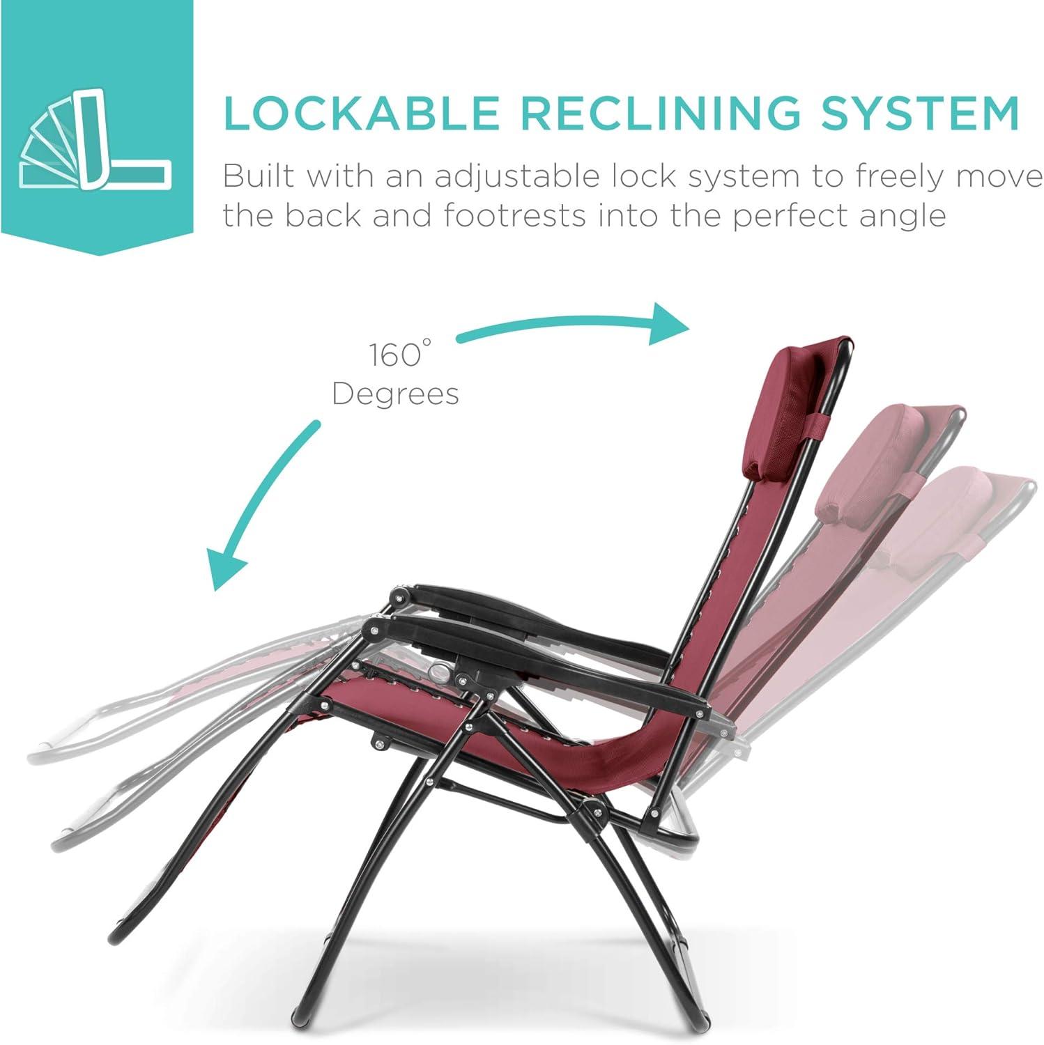 Zero Gravity Patio Folding Chair Outdoor