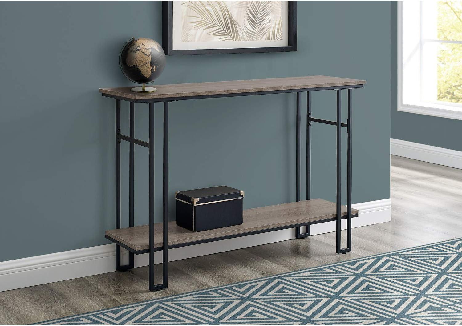 Monarch Specialties Accent Table, Console, Entryway, Narrow, Sofa, Bedroom, Brown Laminate