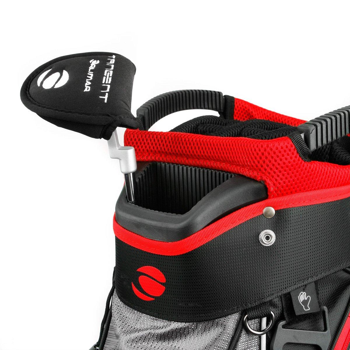 Orlimar Golf CRX Cooler Cart Bag 15-Way Top - Black / Red / Charcoal