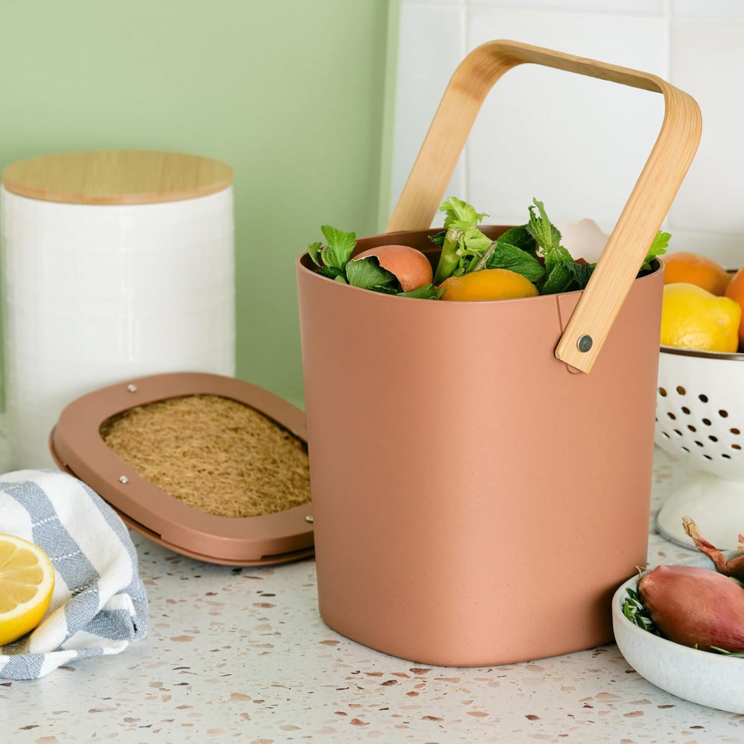 Bamboozle Astrik Compost Bin | Graphite | Wayfair