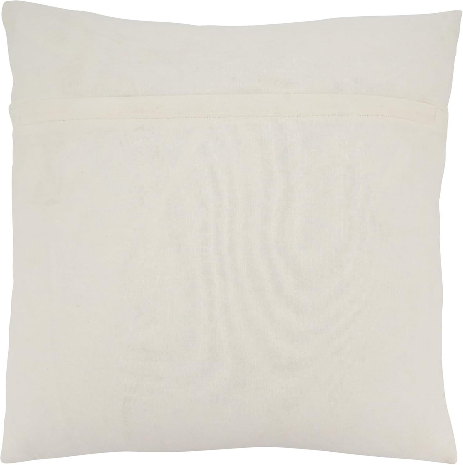 Saro Lifestyle Embroidered Poly Filled Throw Pillow