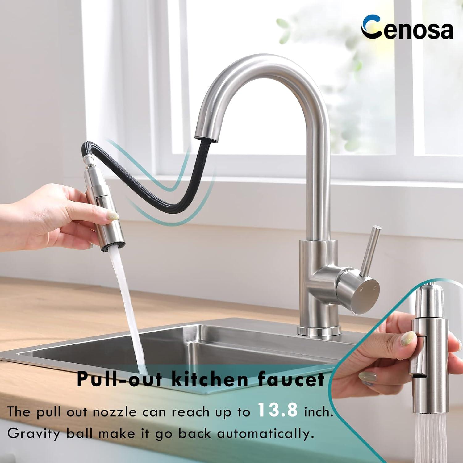 Topcraft Pull Down Kitchen Faucet