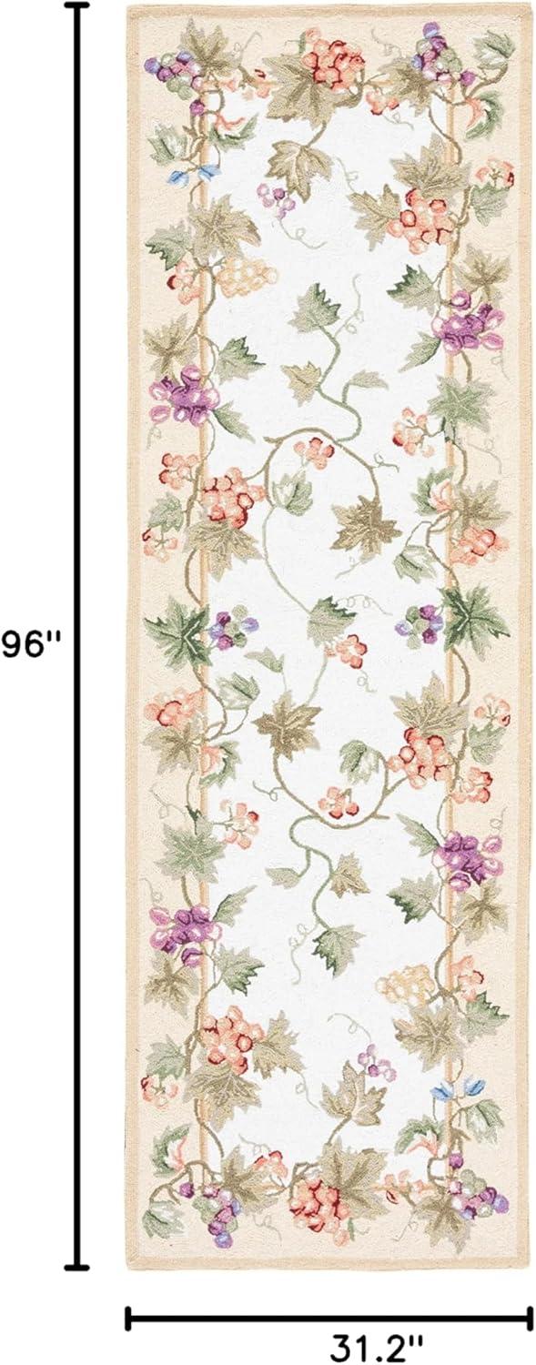Chelsea HK116 Handmade Accent Rug - 2'6"x4' - Ivory - Safavieh