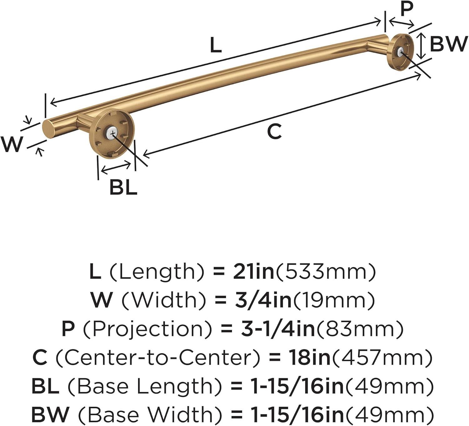 Arrondi™ Wall Mounted Towel Bar