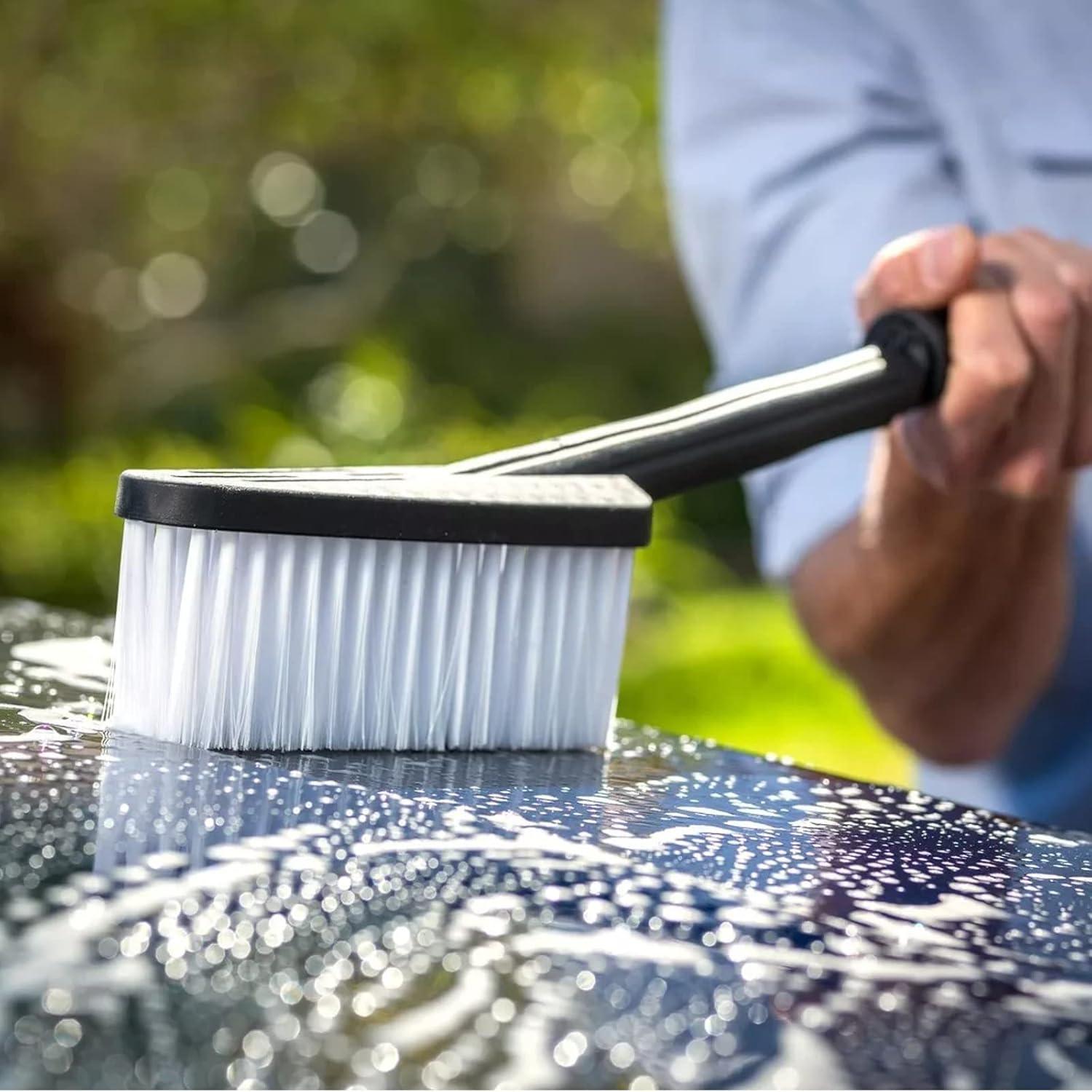 Soft Bristle Pressure Washer Wash Brush - 4000 PSI - Quick-Connect
