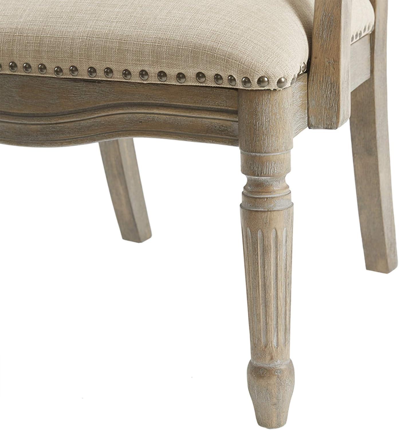 Brentwood Traditional Exposed Wood Armchair