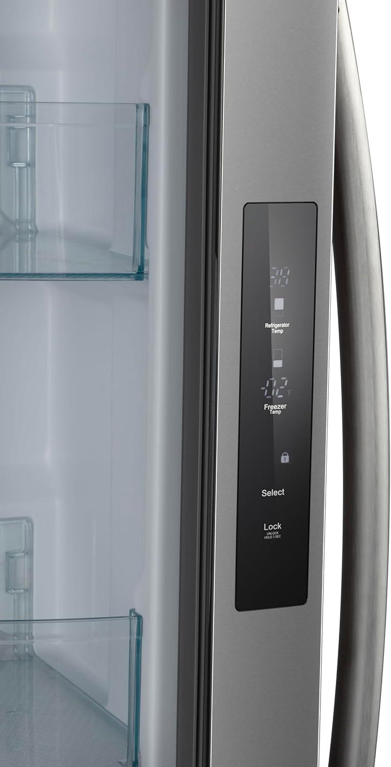 Kenmore 30" 17.5 cu ft Energy Star French Door Refrigerator - Fingerprint Resistant Stainless Steel