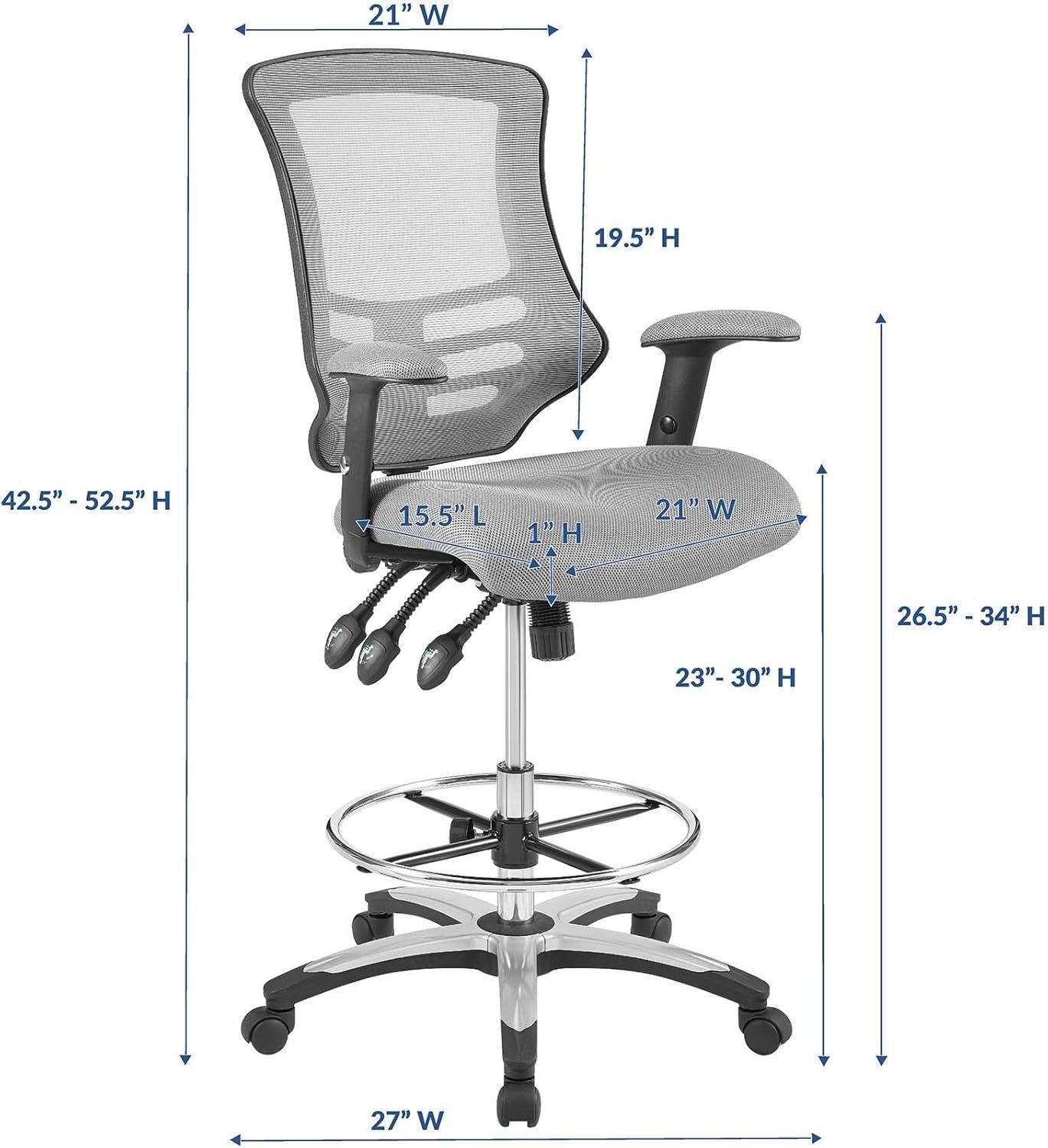 Modway Calibrate Mesh Drafting Chair