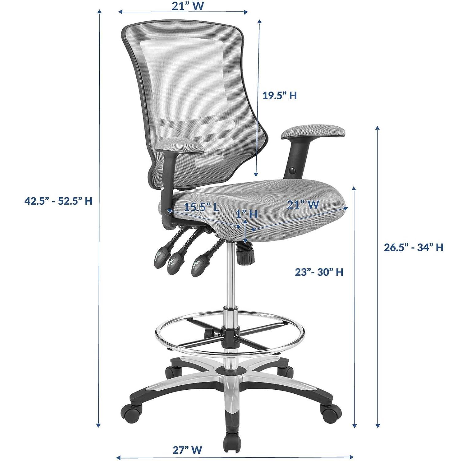 Modway Modway Calibrate Mesh Drafting Chair