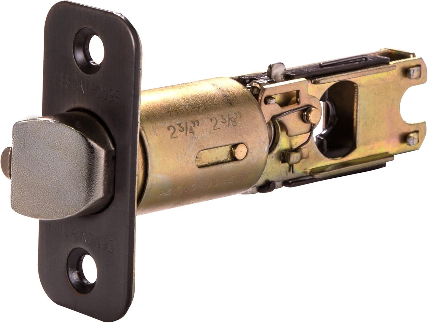 Symple Stuff 2-Way Adjustable Entry Round Corner Latch