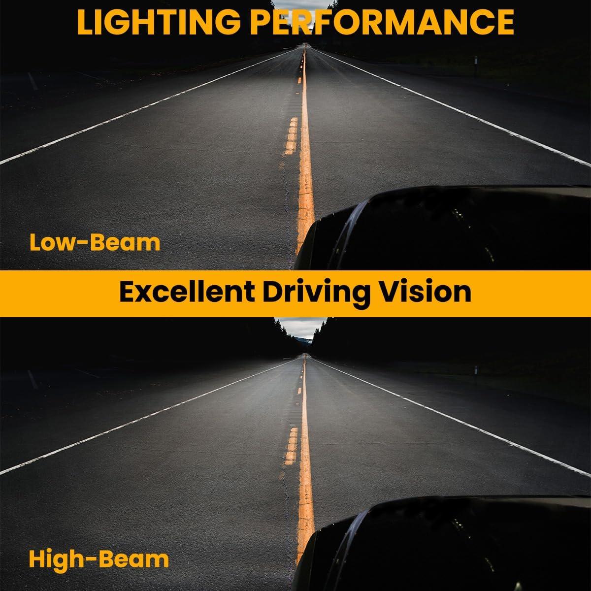 Spec-D Tuning  Halo LED Projector Headlights for 03 to 07 Honda Accord- Chrome - 10 x 25 x 26 in.