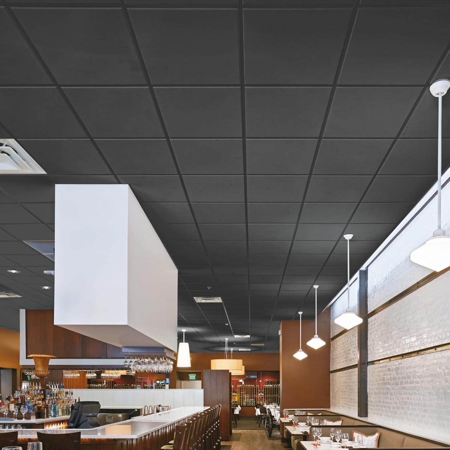 Armstrong Ceilings 2-ft x 2-ft CALLA White Mineral fiber Drop Ceiling Tile ( 10 -Pack, 40-sq ft / Case )