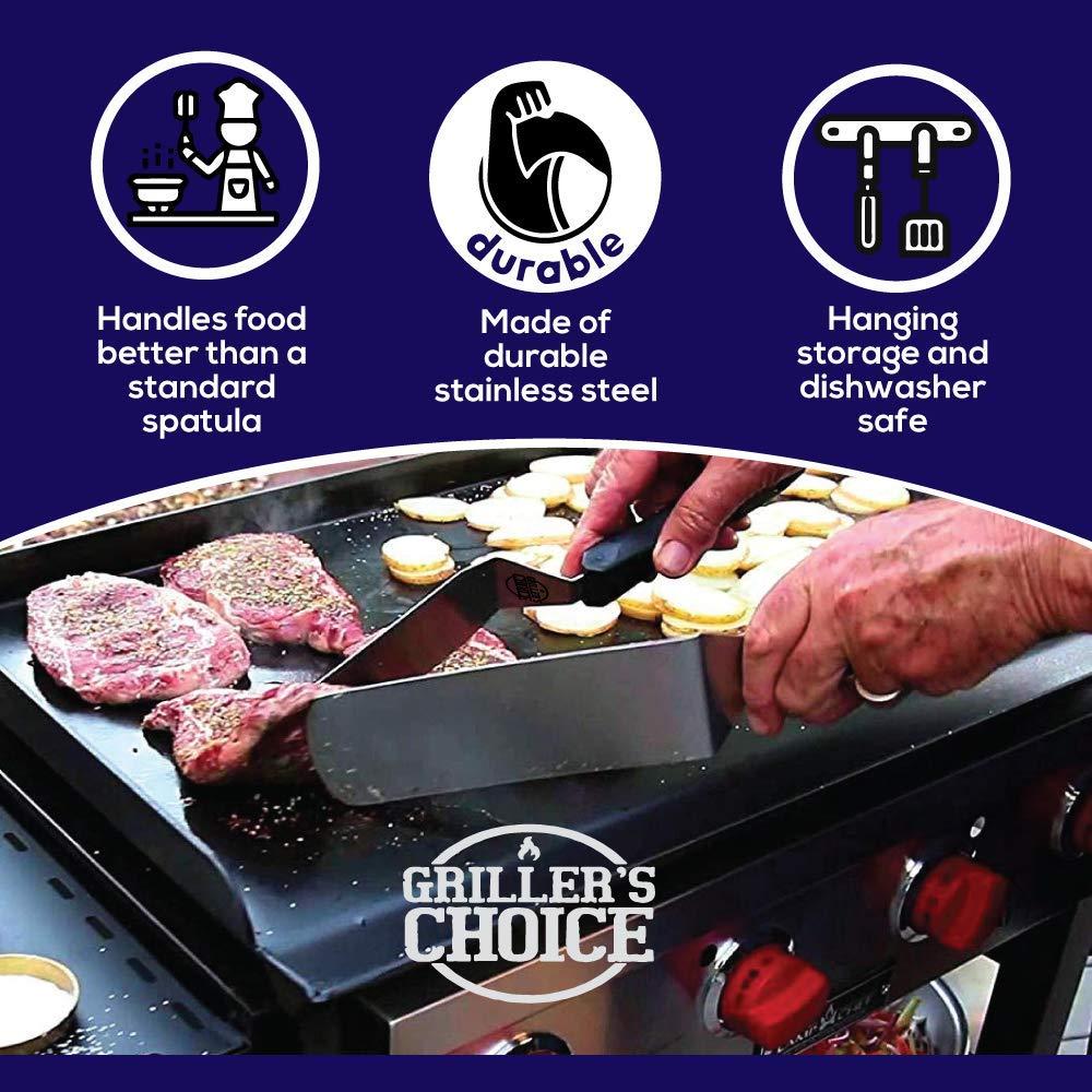 Grillers Choice Stainless Steel Dishwasher Safe Griddle Set