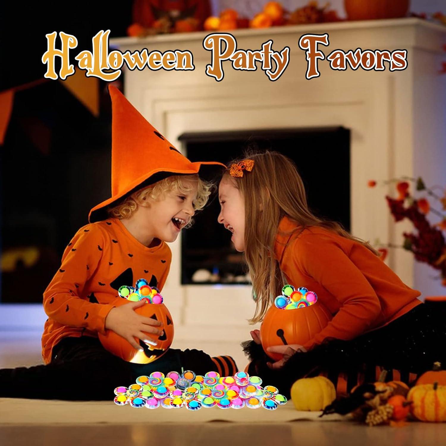 Gigilli 24 Pack Party Favors Fidget Spinners for Kids 4-8 8-12, Goodie Bags Stuffers for Kids 3-5, Pop Mini Fidget Toys Bulk ADHD Classroom Prizes, Toddler Birthday Party Gifts, Adult Anxiety Toys