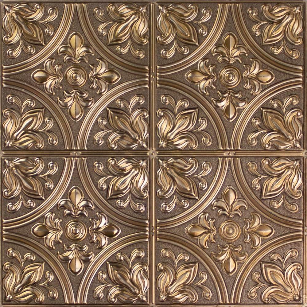 10.5'' W x 10.5'' L Peel and Stick Field Tile